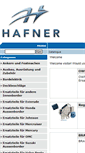 Mobile Screenshot of hafner-bootszubehoer.de