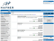 Tablet Screenshot of hafner-bootszubehoer.de